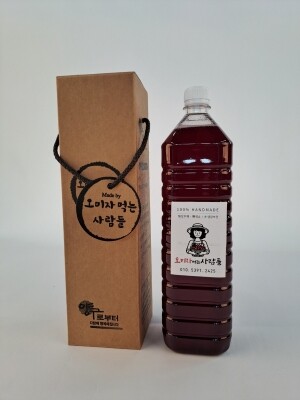 양구 오미자청 1.5L 오미자원액 [원산지:국산(강원도 양구군)]