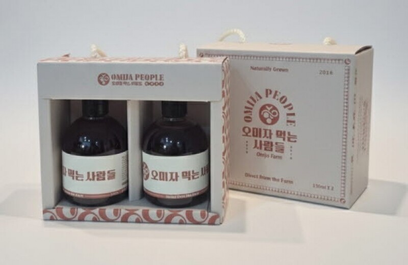 오미자 먹는 사람들,오미자 먹는 사람들 - 양구 오미자청 150ml * 2병 (선물포장) 오미자원액