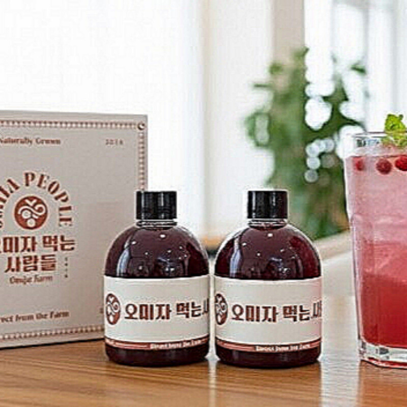 오미자 먹는 사람들,오미자 먹는 사람들 - 양구 오미자청 150ml * 2병 선물세트